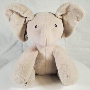 Baby Gund Animated Flappy The Elephant Plush Toy Plays Peek-a-boo 11"